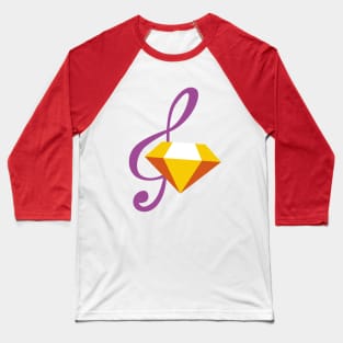 Adagio Dazzle cutie mark Baseball T-Shirt